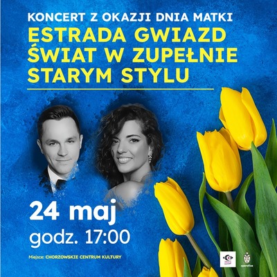 Event poster:  KONCERT Z OKAZJI DNIA MATKI 