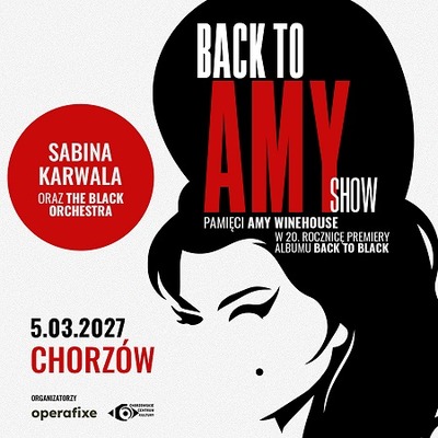 Plakat wydarzenia:  BACK TO AMY SHOW 