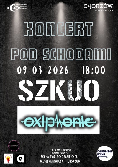 Plakat wydarzenia: Koncert pod Schodami  